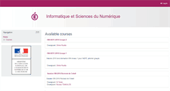 Desktop Screenshot of isn.unilim.fr